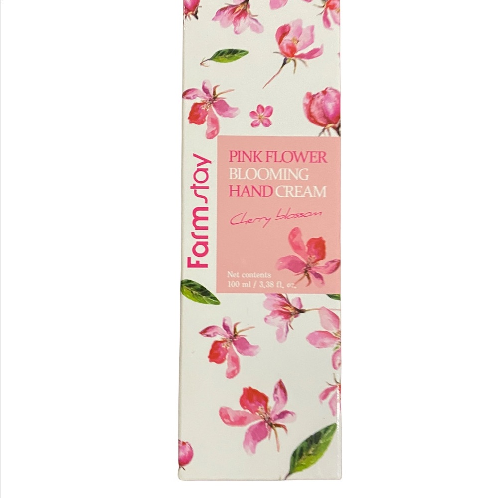 FarmStay Pink Flower Blooming Hand Cream Cherry Blossom 3.38 fl Oz NIB